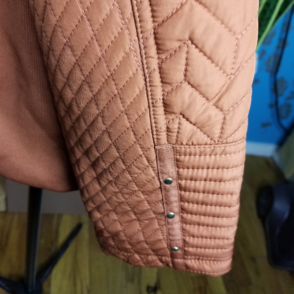 Weatherproof Cinnamon Quilted Coat - Picture 12 of 16